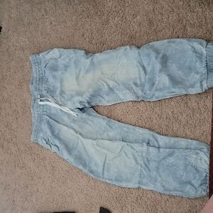 New Cloth and Stone Chambray Jogger Size Large